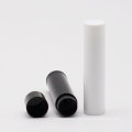 5g Round Plastic White Lip Balm Tube